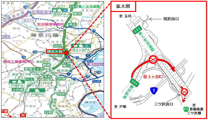 閉鎖箇所のイメージ画像