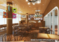 HOTARU Cafe店内のイメージ画像