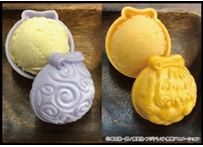 Image of rubber gum ice cream / melamel ice cream for each 432 yen (tax included)