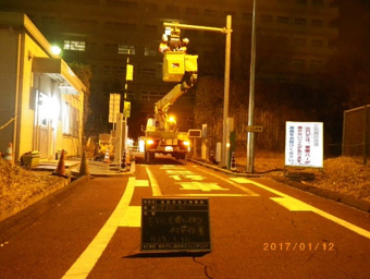 機器更新工事 作業状況写真