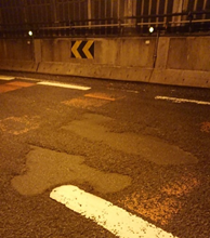 路面損傷状況のイメージ画像