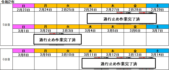 Date / time Out-bound line image image of Matsuida Myogi IC ⇒ Saku IC