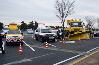 รูปภาพของการจัดแสดงรถยนต์ที่ใช้งานได้