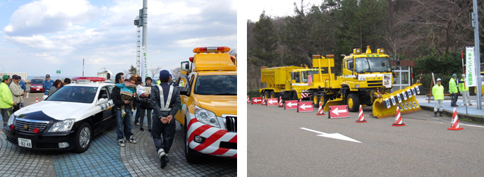 はたらくクルマの展示のイメージ画像