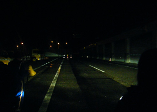 야간 교통 사고 방지 강습회의 실시 예 이미지 이미지