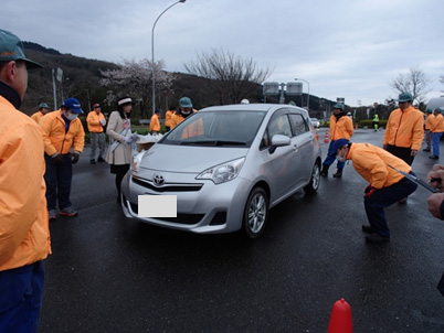 車両点検の実施のイメージ画像
