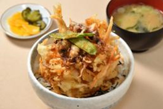 ほたるいかのかき揚丼【780円】のイメージ画像