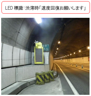 上り坂等での速度低下注意喚起対策 のイメージ画像