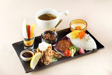 Image image of Niigata Sanmai color rice plate