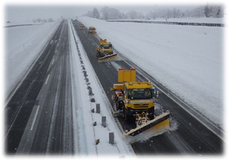 Image image of snow removal work