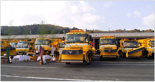 除雪車等出動式1のイメージ画像