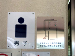東北道 前沢SAの設置例のイメージ画像