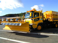 除雪車等の写真