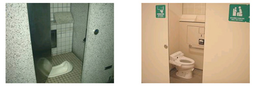 和式便器の洋式化のイメージ画像