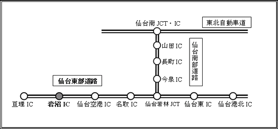 仙台東部道路岩沼收费站的图片