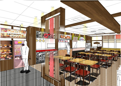 フードコートのイメージ画像