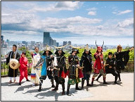 伊達武将隊の写真