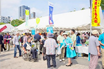 参加各県の特産品販売と観光PRのイメージ画像