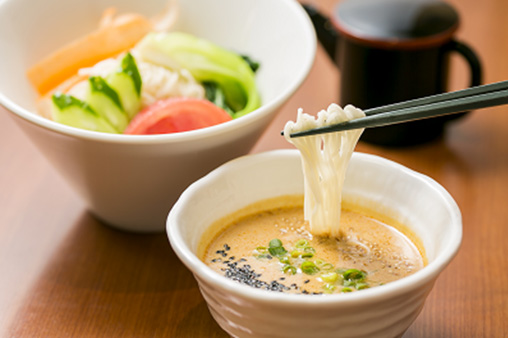 豆乳ごまだれ温麺のイメージ画像