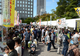 特産品の販売と観光PRのイメージ画像