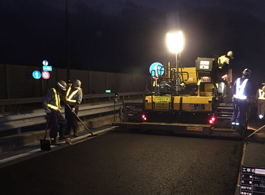 路面補修工事のイメージ画像