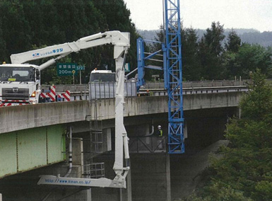 構造物点検のイメージ画像