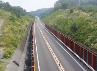 Image image of 4-lane construction