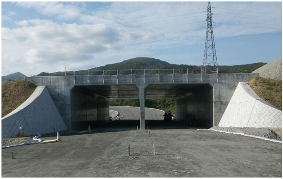 溝きょ工完成のイメージ画像