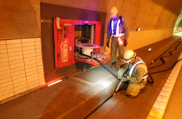 Image of tunnel equipment inspection 2