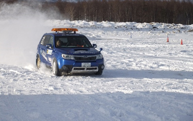 雪道安全運転実技講習会4の写真