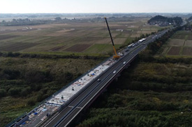 【対面通行規制状況】のイメージ画像