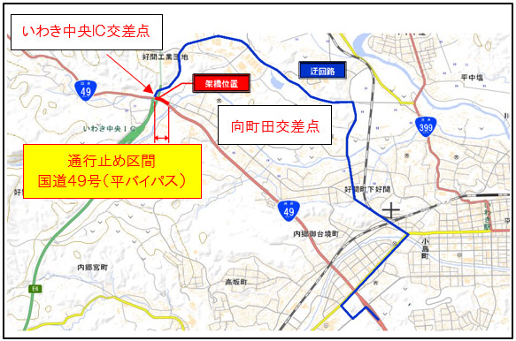 通行止め区間のイメージ画像