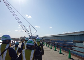 阿武隈大橋工事現場のイメージ画像1