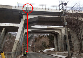 落下状況のイメージ画像