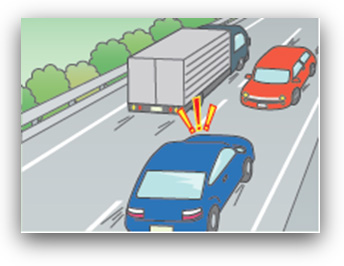 逆走は命にかかわる危険行為ですのイメージ画像