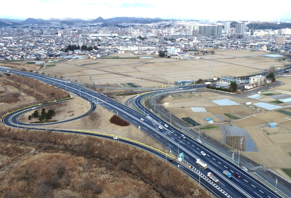 2023年1月 8時頃の長町IC