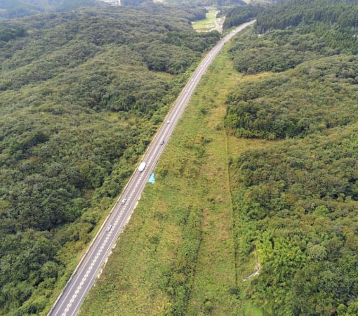 大亀地区土工部（富谷JCT方面）