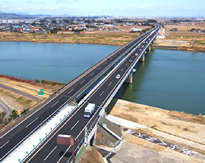 阿武隈大橋付近