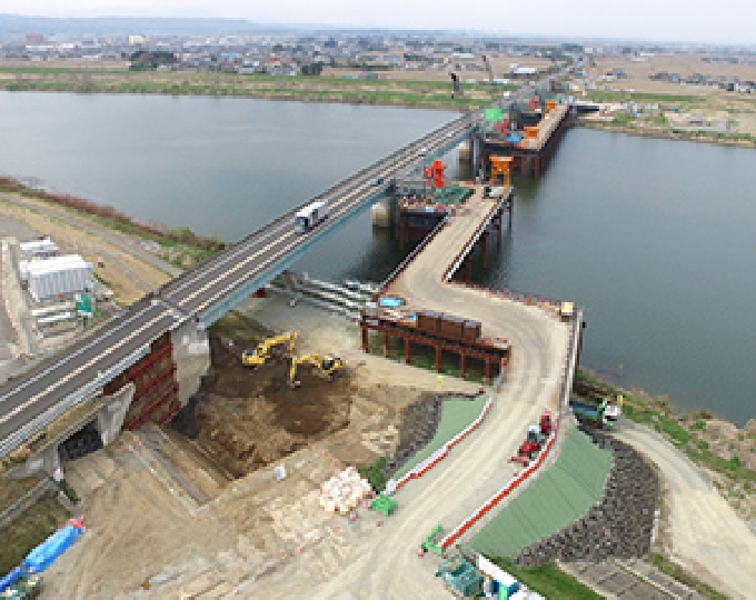 阿武隈大橋付近