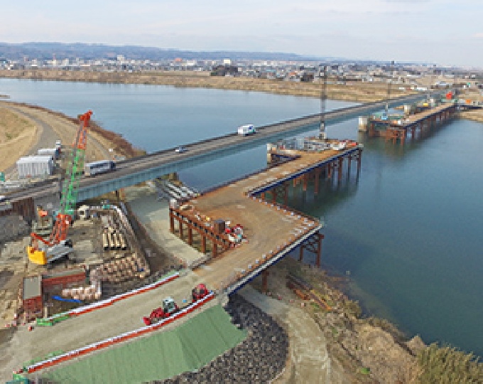 阿武隈大橋付近