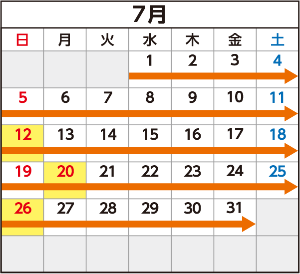 2026年7月